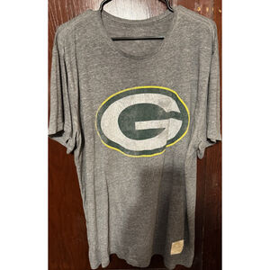 Green Bay Packers Retro Sport T-shirt Men's Sz XXL (?) Gray